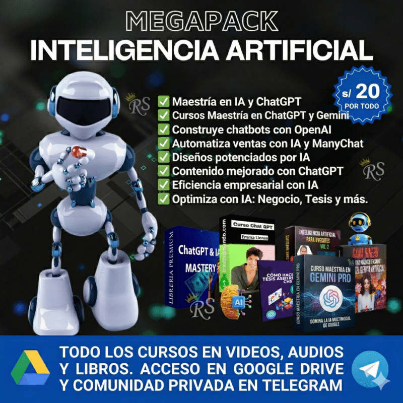 Megapack Cursos de Inteligencia Artificial