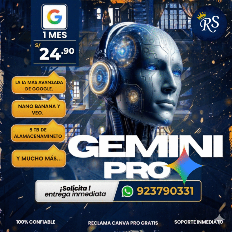 Gemini Pro - 1 Mes