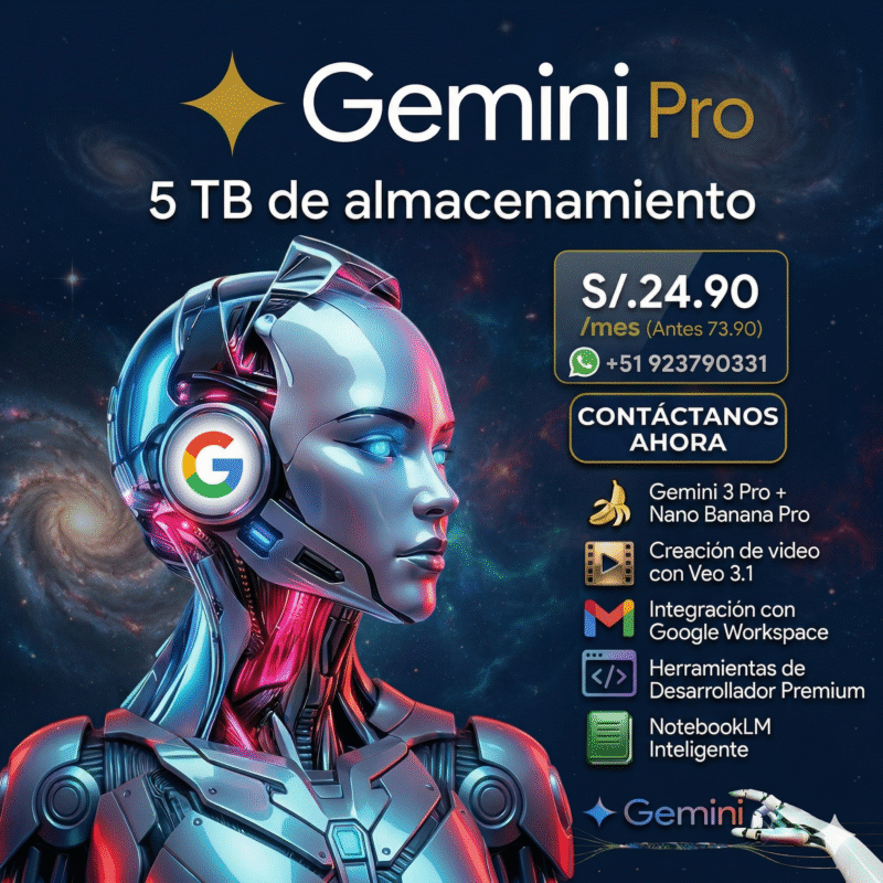 Gemini Pro - 4 Meses