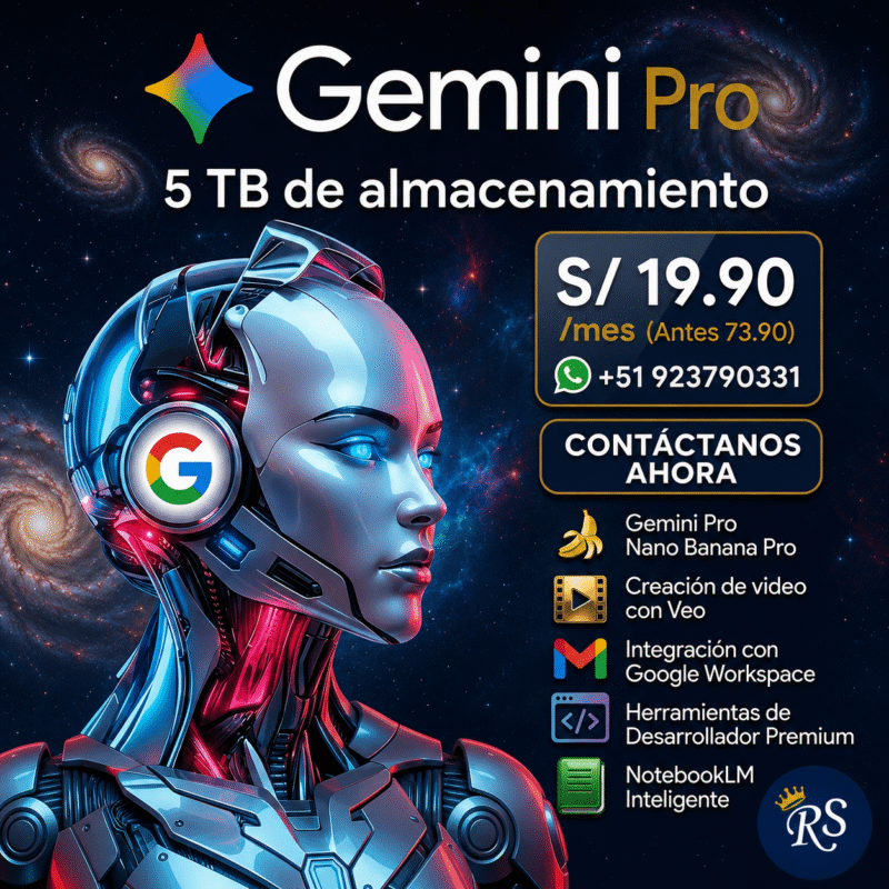 Gemini Pro - 1 Mes
