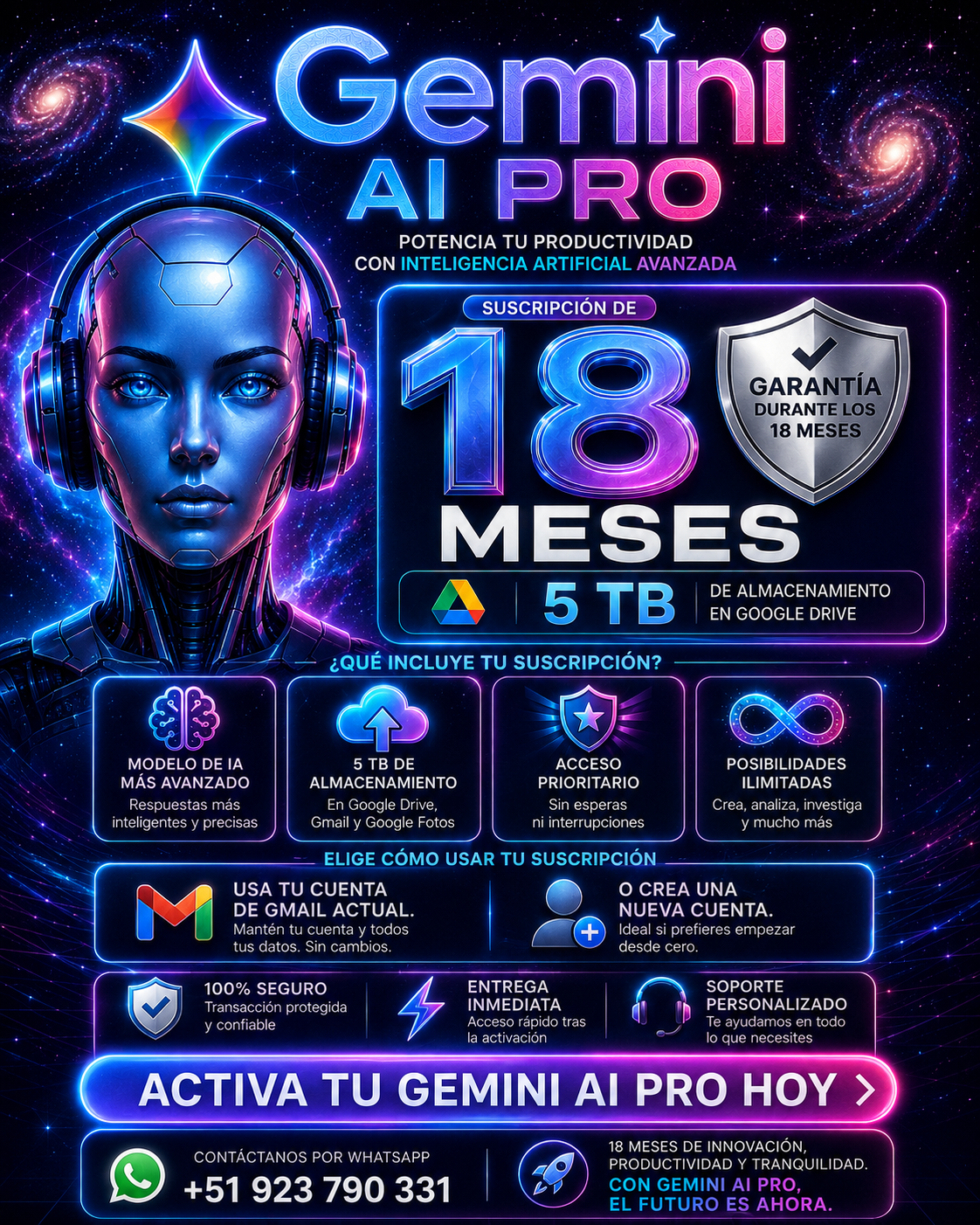 GEMINI PRO X 18 MESES - Imagen 4