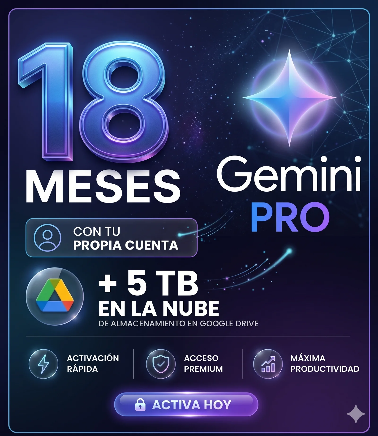 GEMINI PRO X 18 MESES - Imagen 3